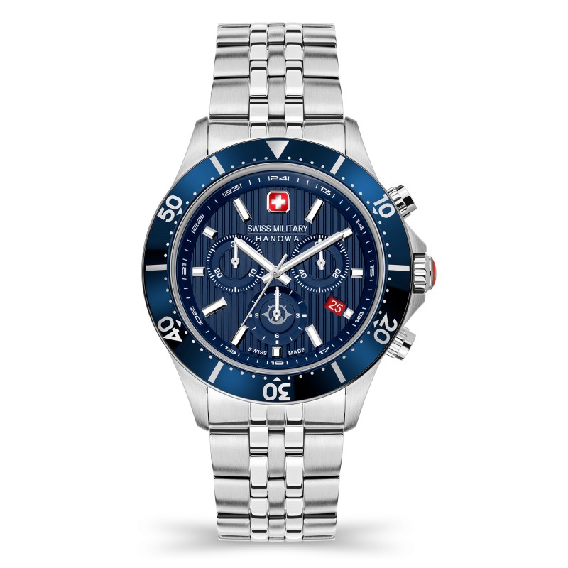 Swiss Military Hanowa - Flagship X Chrono - bleu