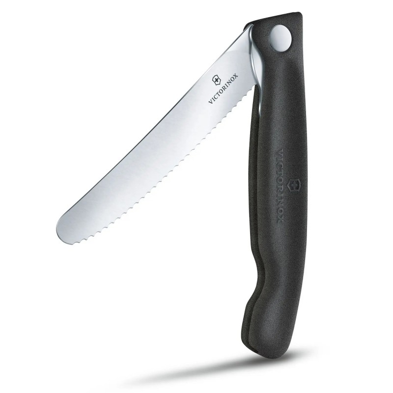 Victorinox - Couteau de pique-nique pliable - noir