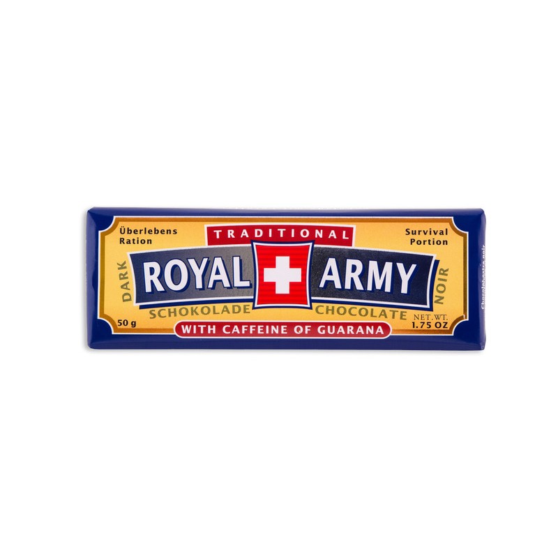 Royal Army Schokolade - Dunkel - 50g