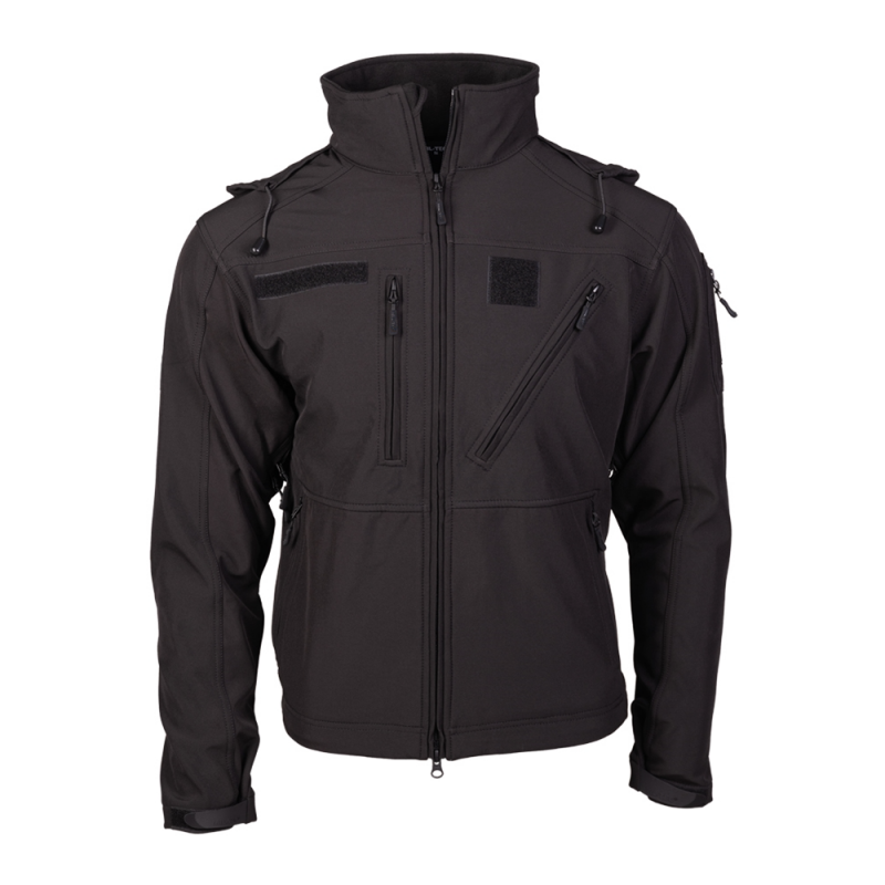 Softshell Jacke - SCU 14 - schwarz