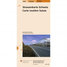 Carte routière Suisse - 1:200 000