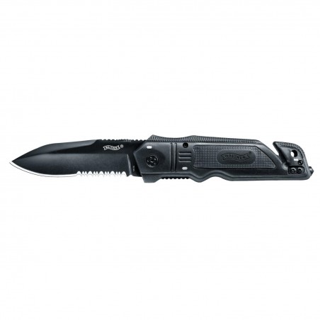 Walther - Couteau pliant Emergency Rescue Knife ERK - noir