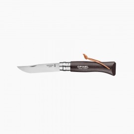 Opinel - N°8 Inox Baroudeur - marron noir