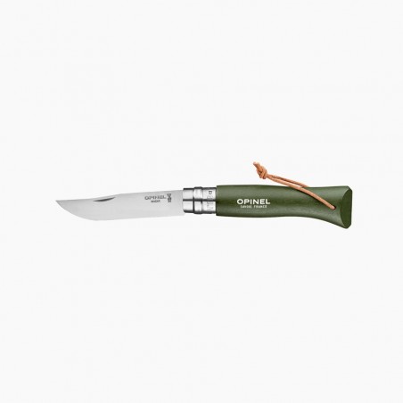 Opinel - N°8 Inox Baroudeur - olive