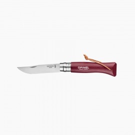 Opinel - N°8 Inox Baroudeur - Granat