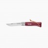 Opinel - N°8 Inox Baroudeur - Granat