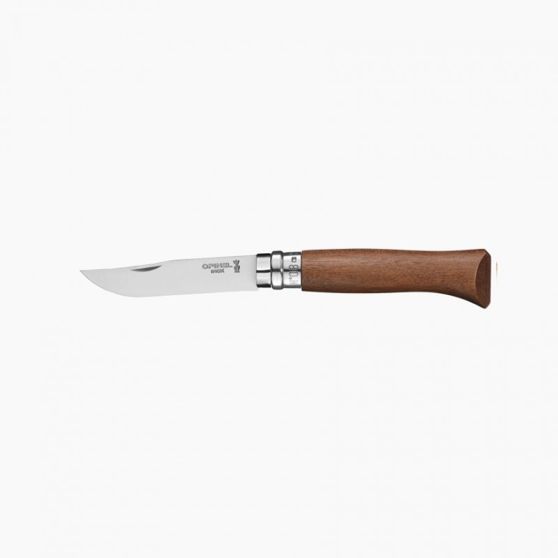 Opinel - N°8 Inox - bois de noyer