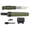 Morakniv - Kansbol mit Survival Kit - Stainless Steel - oliv