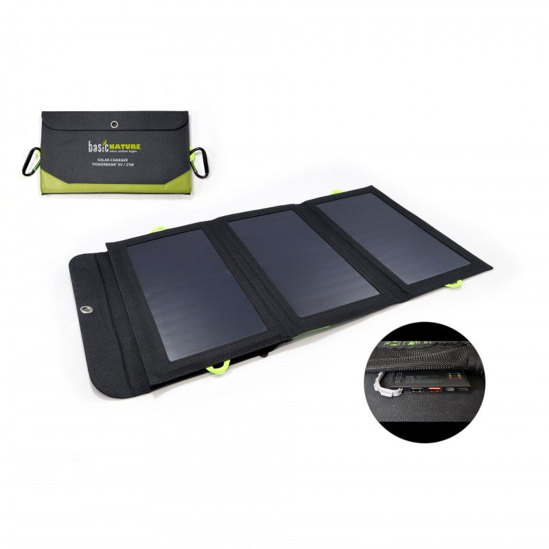 Solar Powerbank Handy 30000mAh - WBPINE Externer Akku USB Power Bank