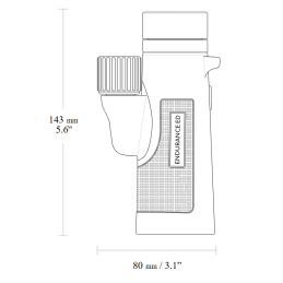 Monokular - Hawke Endurance ED- 10x42