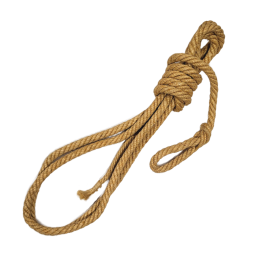 Hanfseil mit Schlaufe – ca. 3 m, Ø 10 mm