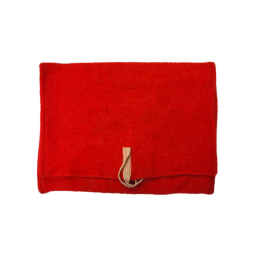 Tasche für Pferdeputzzeug - rot