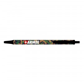 Stylo à bille motif camouflage de l'Armée suisse