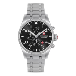 Swiss Military Hanowa - Thunderbolt Chrono - silber