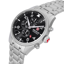 Swiss Military Hanowa - Thunderbolt Chrono - silber