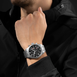 Swiss Military Hanowa - Thunderbolt Chrono - silber