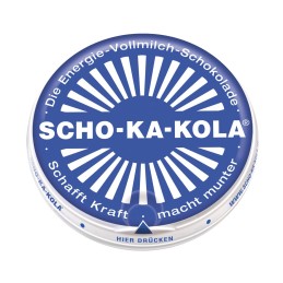 Scho-Ka-Kola Lait entier - Chocolat énergétique - 100g