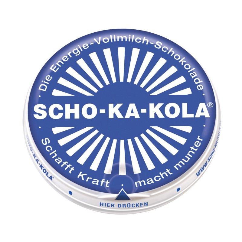 Scho-Ka-Kola Vollmilch - Energieschokolade - 100g Scho-Ka-Kola Vollmilch - Energieschokolade - 100g