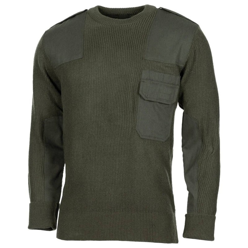 Pull de l'officier - olive Pull de l'officier - olive