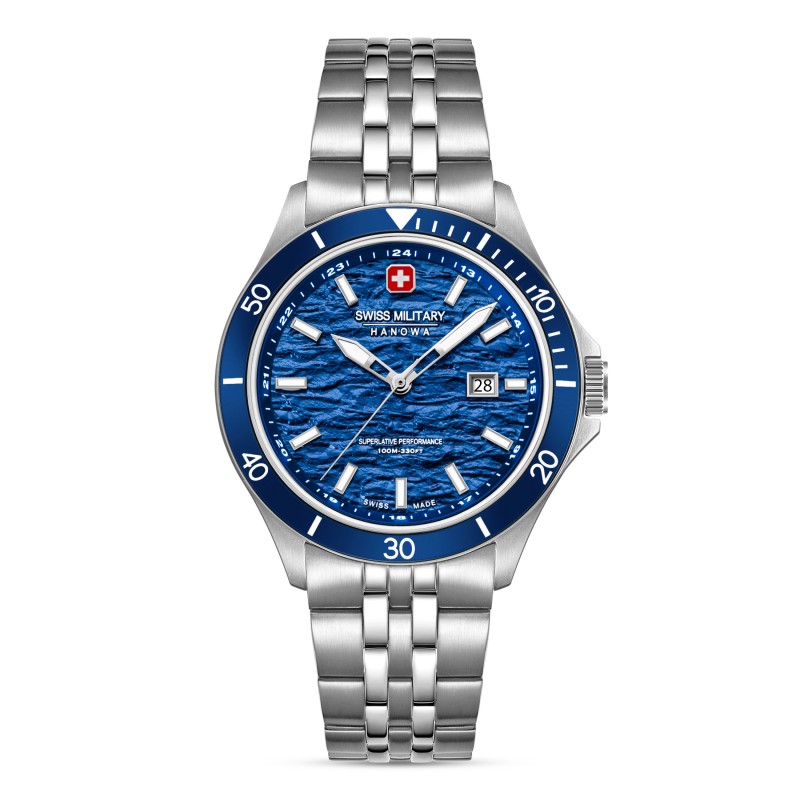 Swiss Military Hanowa - Flagship Elements Water - blau Swiss Military Hanowa - Flagship Elements Water - blau