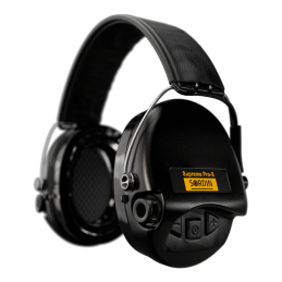 Protection auditive - Sordin Supreme Pro-X LED - noir