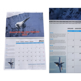 Calendrier des Forces aériennes 2026