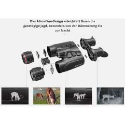 Hikmicro – Jumelles multispectrales – Habrok 4K HE25LN