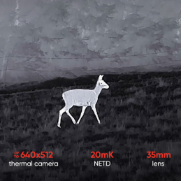 Hikmicro – Jumelles multispectrales – Habrok 4K HE25LN