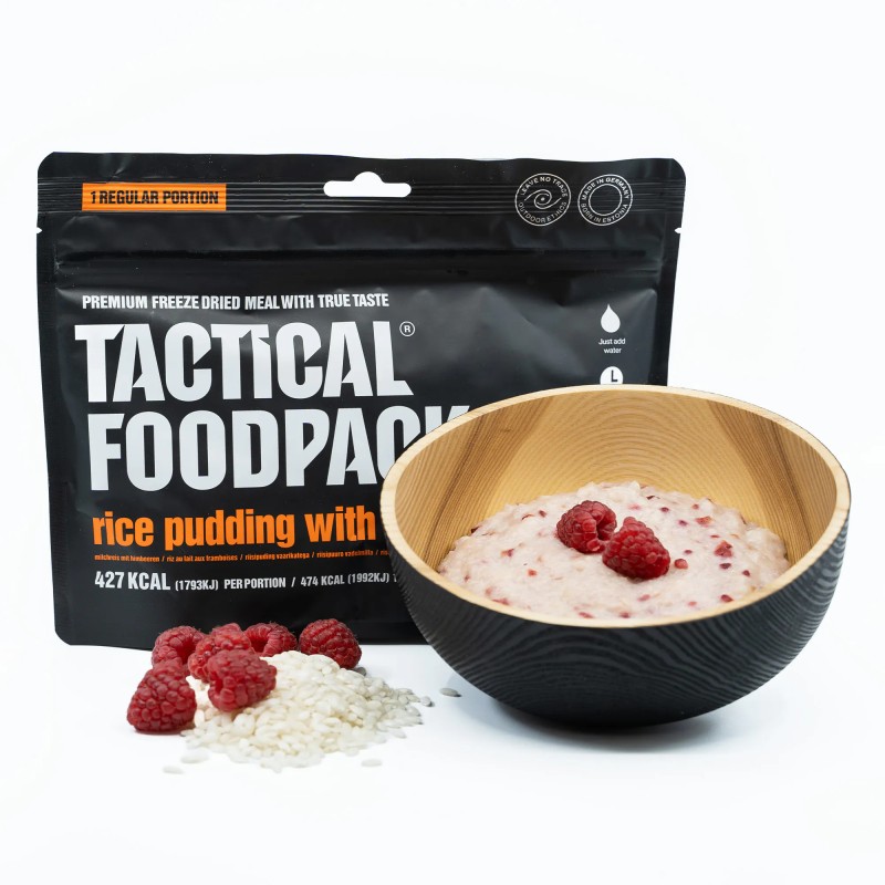 Tactical Foodpack - Riz au lait aux framboises