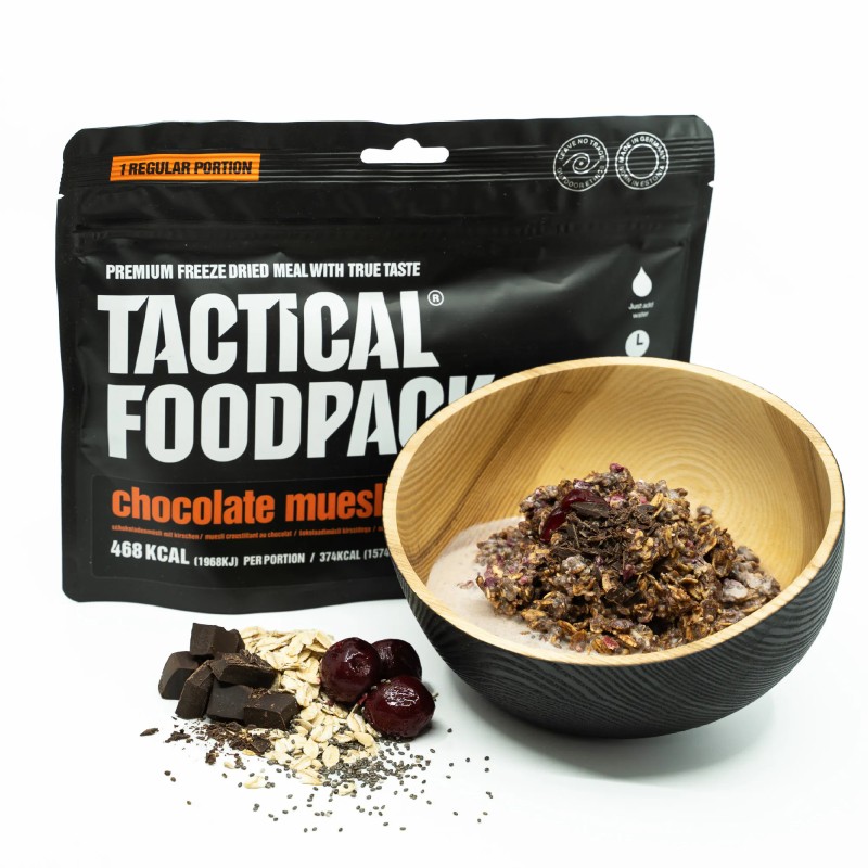 Tactical Foodpack - Schokoladenmüsli mit Kirschen
