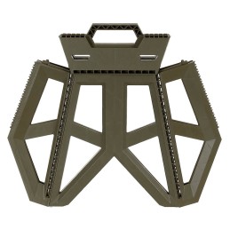 Campinghocker faltbar - oliv - Höhe 40cm