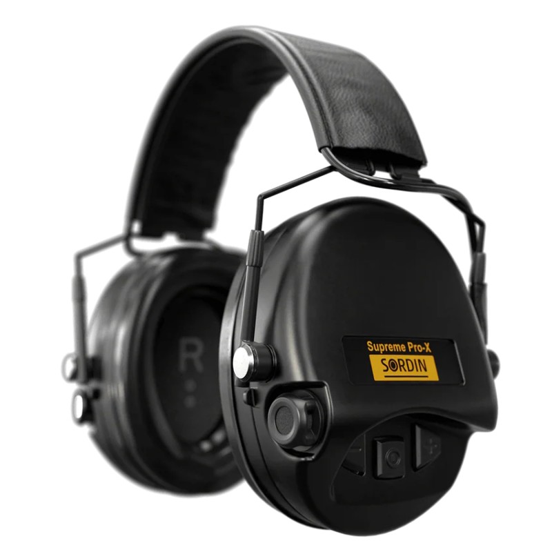 Protection auditive - Sordin Supreme Pro-X Slim SFA - noir