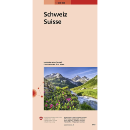 Carte nationale de la Suisse - 1:500'000