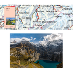 Landeskarte der Schweiz - 1:500'000