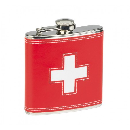 Taschenflasche - Schweizer Kreuz Taschenflasche - Schweizer Kreuz