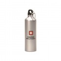 Swiss Military - Sportflasche - silber