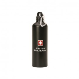 Swiss Military - Sportflasche - schwarz