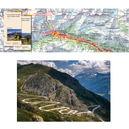 Carte routière Suisse - 1:200 000 - Set