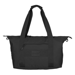 Tactical Weekender Schultertasche - schwarz