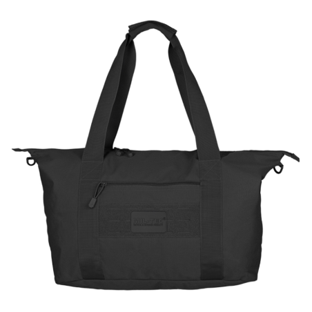 Tactical Weekender Schultertasche - schwarz