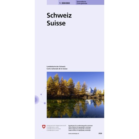 Generalkarte Schweiz - 1:300'000