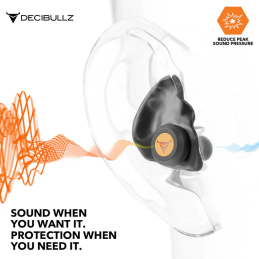 Decibullz – individuell anpassbare Impulslärm‑Filter