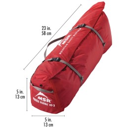 MSR - Hubba Hubba HD 3-er Zelt - oliv