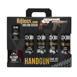 Riflecx - Nettoyage des armes - Handgun care set