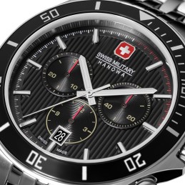 Swiss Military Hanowa - Flagship Heritage Chrono - schwarz