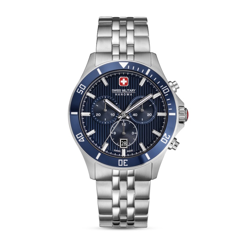 Swiss Military Hanowa - Flagship Heritage Chrono - blau