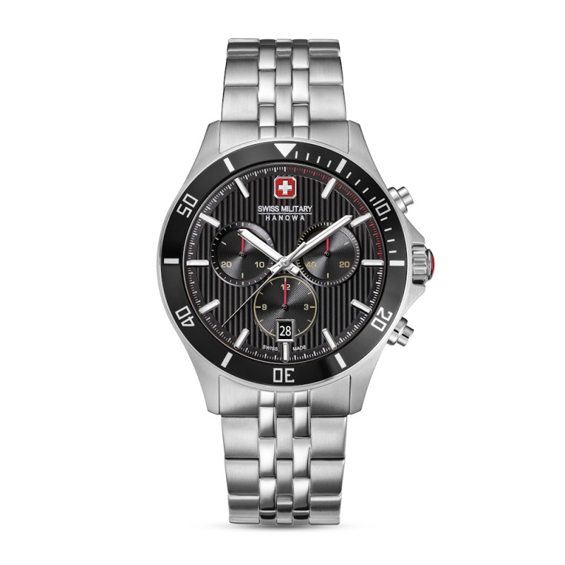 Swiss Military Hanowa - Flagship Heritage Chrono - noir